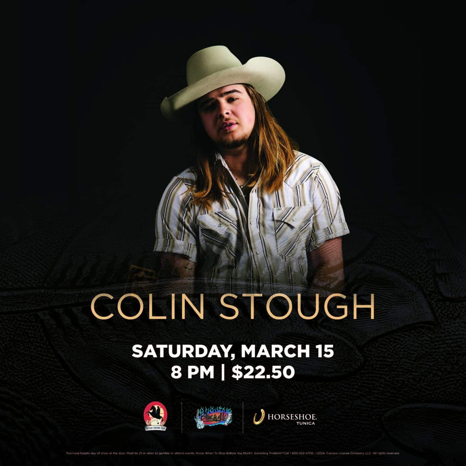 Caolin Rafferty Club Outlaw Country Club - Colin Stough - Tunica, Mississippi